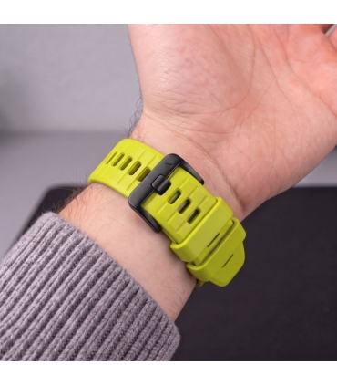 Tech-Protect kellarihm Silicone Garmin fenix 47mm, volt lime