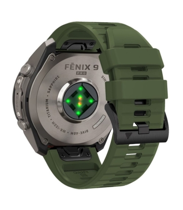 Tech-Protect kellarihm Silicone Garmin fenix 51mm, military green