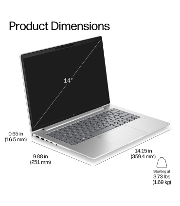HP EliteBook 6 G2i 14 14" Core 5, 16GB, 512GB SSD