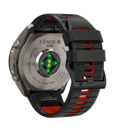 Tech-Protect kellarihm IconBand Pro Garmin fenix 47mm, must/punane