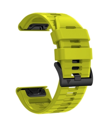 Tech-Protect kellarihm Silicone Garmin fenix 47mm, volt lime