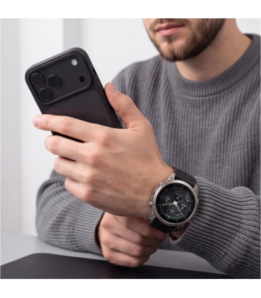 Tech-Protect kellarihm IconBand Pro Garmin fenix 47mm, must/punane