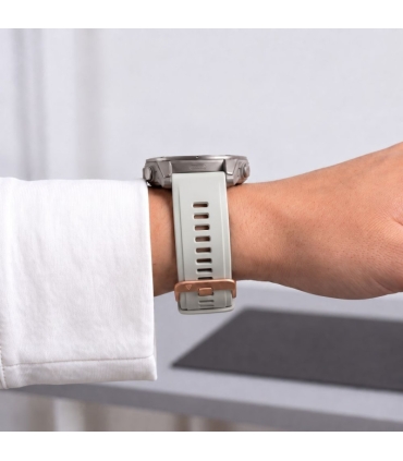 Tech-Protect kellarihm Silicone Garmin fenix 43mm, fog grey