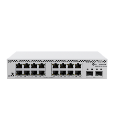 MikroTik | Cloud Smart Switch with SwitchOS desktop case | CSS318-16G-2S+IN