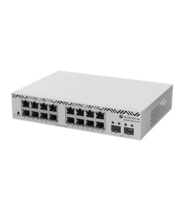 MikroTik | Cloud Smart Switch with SwitchOS desktop case | CSS318-16G-2S+IN