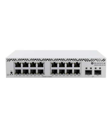 MikroTik | Cloud Smart Switch with SwitchOS desktop case | CSS318-16G-2S+IN