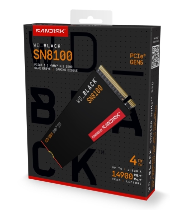 Sandisk 4TB SSD SN8100 WDS400T1X0M-00CMT0