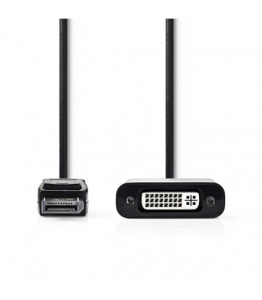 Nedis DisplayPort M - DVI-D adapter 0,2m