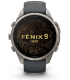 Garmin Fenix 9 Pro, 47 mm, titaan, must