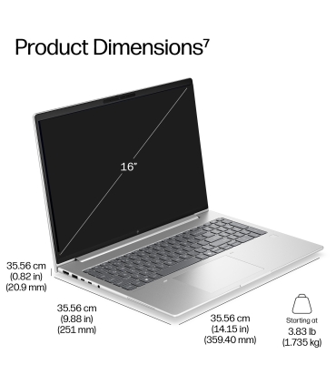 HP EliteBook 6 G2i 16 16" Ultra 5, 32GB, 512GB SSD