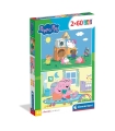 Clementoni pusle Põrsas Peppa 2 x 60 tk