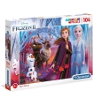 Clemenetoni pusle Frozen 104 tk