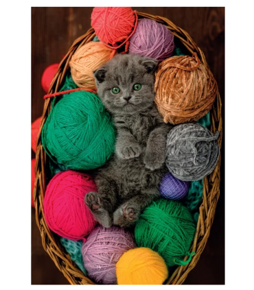 Clementoni pusle Kassipoeg korvis 500 tk