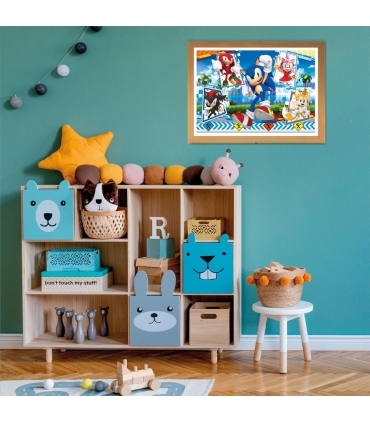 Clementoni pusle Sonic 24 tk maxi
