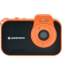 AgfaPhoto Realikids Cam Waterproof 2, must/oranž
