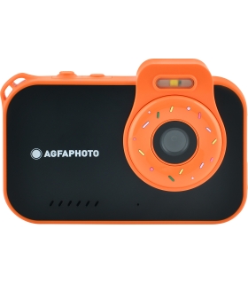 AgfaPhoto Realikids Cam Waterproof 2, must/oranž