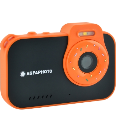 AgfaPhoto Realikids Cam Waterproof 2, must/oranž