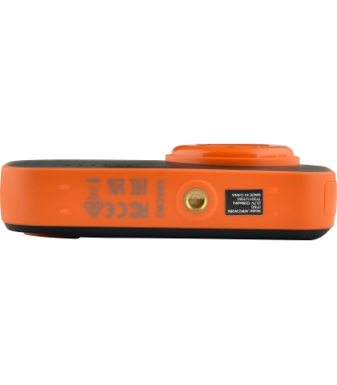 AgfaPhoto Realikids Cam Waterproof 2, must/oranž