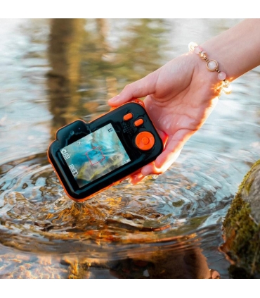 AgfaPhoto Realikids Cam Waterproof 2, must/oranž