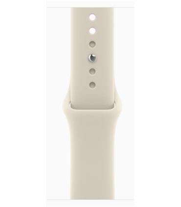 Apple Watch 12 GPS 42mm kuldne, beež silikoonrihm- S/M