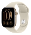 Apple Watch 12 GPS 42mm kuldne, beež silikoonrihm- S/M