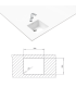 Sink Teka Radea R10 40.40 M-TG white