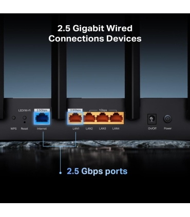 TP-LINK Wireless Router  Archer BE400 Wi-Fi 7 (802.11be) Data speed 5764 Mbit/s Ethernet WAN Yes WAN connection type RJ-45 Ether