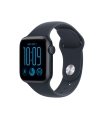 Apple Watch SE 3 GPS 40mm Midnight Aluminium Case with Navy Blue Sport Band - S/M