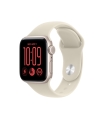 Apple Watch SE 3 GPS + Cellular 40mm Starlight Aluminium Case with Sand Sport Band - S/M
