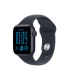 Apple Watch SE 3 GPS + Cellular 40mm Midnight Aluminium Case with Navy Blue Sport Band - S/M