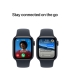 Apple Watch SE 3 GPS + Cellular 40mm Midnight Aluminium Case with Navy Blue Sport Band - S/M