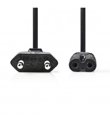 Nedis Voolukaabel Euro (IEC-320-C7), 2m