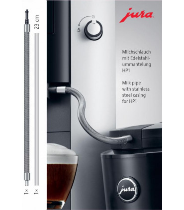 JURA piimavoolik roostevabast terasest kattega HP1 24112