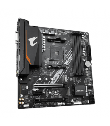 Gigabyte B550M AORUS ELITE 1.0 Processor family AMD, Processor socket AM4, DDR4 DIMM, Memory slots 4, Number of SATA connectors