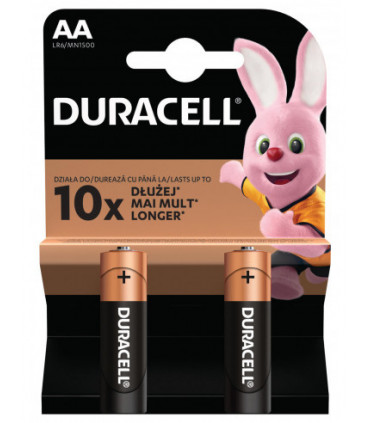 Duracell patarei AA/MN1500 2tk.