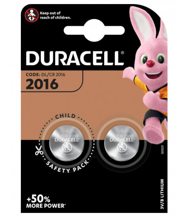 Duracell patarei DL 2016 3V liitium 2tk.