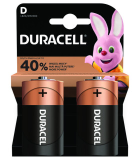 Duracell patarei D/MN1300 2tk.