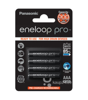 Eneloop AAA 900mAh 4tk