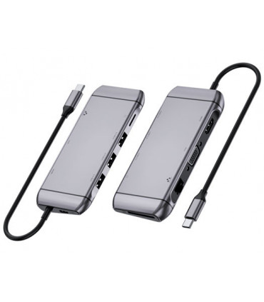 REAL-EL CQ-900 multifunktsionaalne HUB