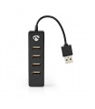Nedis Hub USB 4 pordiga, USB 2.0