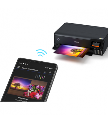 Epson Multifunctional Printer EcoTank L8180 Colour, Inkjet, A3+, Wi-Fi, Black