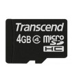 Transcend Memory microSDHC 4GB/CLASS4 TS4GUSDC4