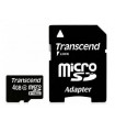 Transcned Memory microSDHC 4GB W/ADAPT/CLASS4 TS4GUSDHC4
