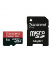 Transcend Memory microSDHC 8GB W/ADAPT/UHS-I C10 TS8GUSDU1
