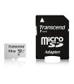 Transcend Memory microSDXC 64GB W/ADAPT/UHS-I TS64GUSD300S-A
