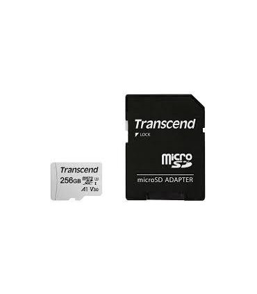 Transcend Memory microSDXC 256GB W/ADAP/C10 TS256GUSD300S-A