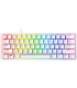 Razer Huntsman Mini, Gaming keyboard, RGB LED light, US, Mercury White, Wired