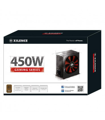 Xilence 450 Watts Efficiency 80 PLUS BRONZE PFC Active XN213