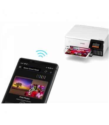 Epson Wireless Photo Printer EcoTank L8160 Colour, Inkjet, A4, Wi-Fi, Grey