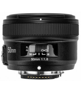 Yongnuo YN 50mm f/1.8 objektiiv Nikonile